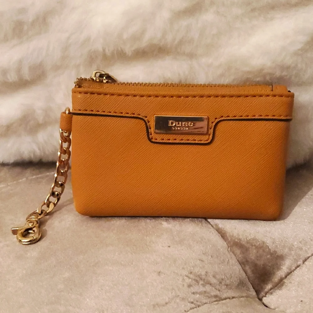 Dune London Tan Mini Chain Bag